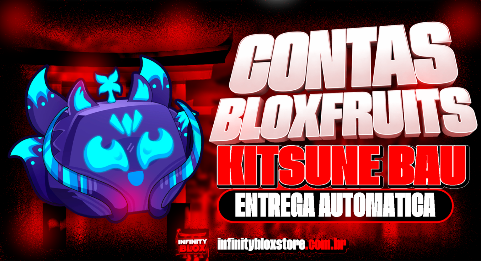 「🦊」CONTA COM KITSUNE NO BAÚ