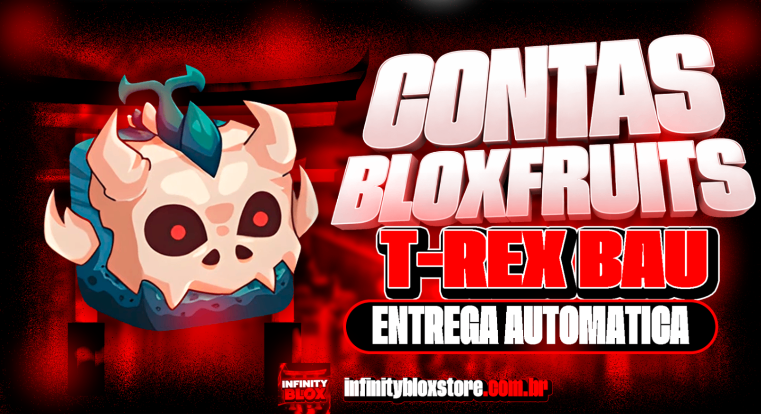 「🦖」CONTA COM T-REX NO BAÚ
